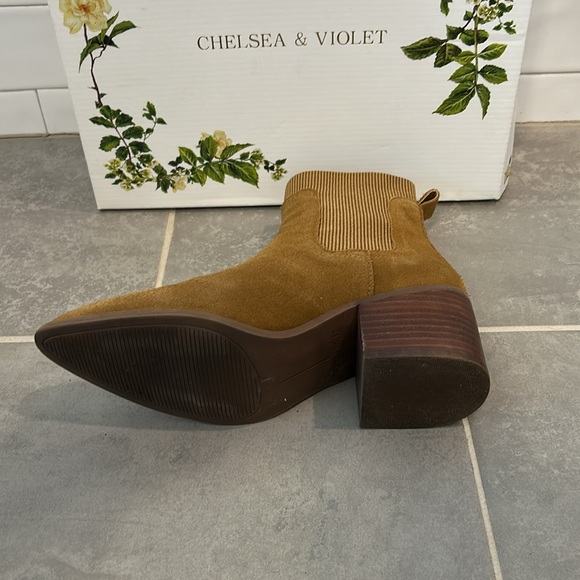 Tan Suede Booties - Picture 3 of 3